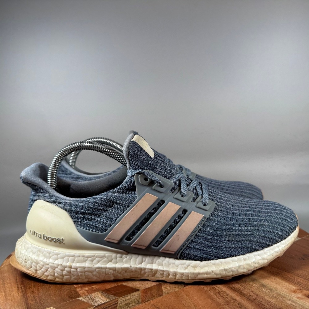 Adidas UltraBoost 4.0 Raw Grey Ash Silver BB6493 Womens Running Shoes Size 9